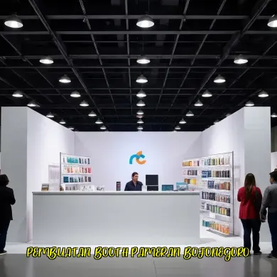 Pembuatan Booth Pameran Bojonegoro